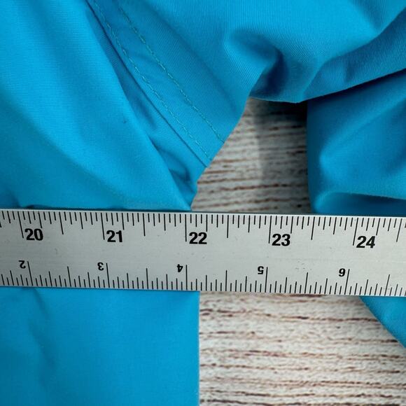 Vintage Woolrich Teton Gore-Tex Fleece Lined Anorak Jacket Women's L Blue - Picture 9 of 10